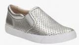 Clarks Silver Casual Sneakers Women