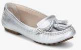 Clarks Silver Moccasins women