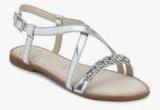 Clarks Silver Sandals women