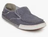 Clarks Slaten Free Blue Loafers Men