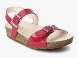 Clarks Volkinicon Magenta Buckled Sandals Girls