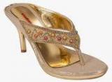 Cleo From Khadims Golden Stilettos Women