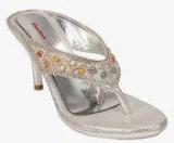 Cleo From Khadims Silver Stilettos Women