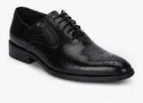 Cobblerz Black Oxford Formal Shoes Men