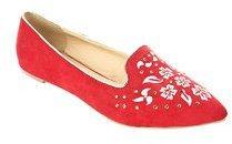 Cobblerz Red Belly Shoes women