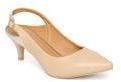 Code By Lifestyle Beige Solid Pumps Women