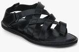 Code By Lifestyle Black Sandals Men