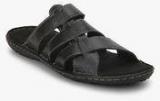 Code By Lifestyle Black Slippers Men