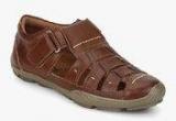 Code By Lifestyle Brown Sandals Men