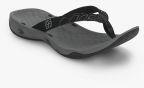 Columbia Black Solid Thong Flip Flops Women