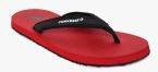 Converse Black/Red Thong Flip Flops men