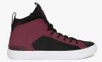 Converse Burgundy & Black Colourblocked 161474C Mid Top Sneakers Women