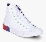 Converse Tri Block Midsole Hi White Sneakers Men