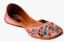 Coral Haze Multicoloured Belly Shoes women