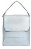 Corsica Blue Solid Backpack Women