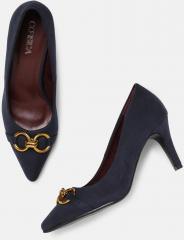 Corsica Navy Blue Pumps women