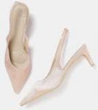 Corsica Peach Coloured Solid Pumps Women