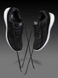 Crew Street Black Running Shoes Men