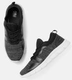 Crew Street Charcoal Grey Running Shoes Men