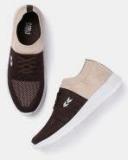 Crew Street Coffee Brown Textile SS 19 CR BB 02CBeige Regular Running Shoes Men