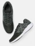 Crew Street Grey Mesh Regular Running Shoes Men