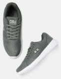 Crew Street Grey Regular Running Shoes Men