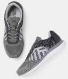 Crew Street Grey Textile Running Shoes Men