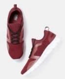 Crew Street Maroon Running Shoes Men