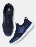 Crew Street Navy Blue Mesh MJ 15459CNAVY Regular Running Shoes Men