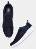 Crew Street Navy Blue Textile Training Shoes Men