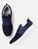 Crew Street Navy Running Shoes Men