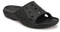 Crocs Baya Slide Black Flip Flops men