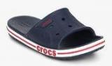 Crocs Bayaband Slide Navy Blue Flip Flops women