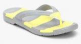 Crocs Beach Line Grey Flip Flops Women