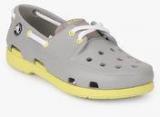 Crocs Beach Line Grey Loafers Boys