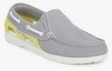 Crocs Beach Line Hybrid Gs Grey Loafers Girls