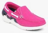 Crocs Beach Line Pink Loafers Boys