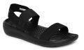 Crocs Black Open Toe Flats Women