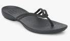 Crocs Black Solid Slip On Women