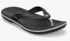 Crocs Black Solid Thong Flip Flops Women