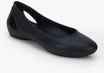 Crocs Black Synthetic Ballerinas Women