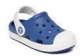 Crocs Blue & White Solid Clogs Boys