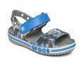 Crocs Blue Printed Sports Sandals Girls