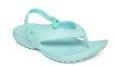 Crocs Blue Solid Thong Flip Flops Girls