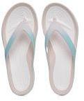 Crocs Blue Synthetic Thong Flip Flops Women