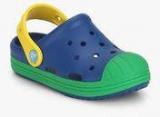 Crocs Bump It Blue Clogs Sandals Boys