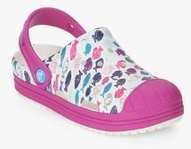 Crocs Bump It Graphic White Clog Sandals girls