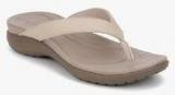 Crocs Capri V Flip Beige Flip Flops Women