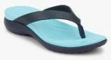 Crocs Capri V Flip Navy Blue Flip Flops Women