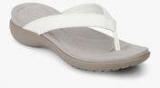 Crocs Capri V Flip W White Flip Flops Women